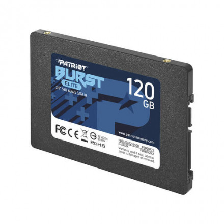Твердотельный накопитель SSD 120 GB Patriot Burst, PBE120GS25SSDR, 7mm, SATA 6Gb/s