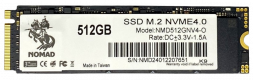 Твердотельный накопитель 512GB SSD NOMAD M.2 2280 PCIe4.0 NVMe R4900MB/s W2180MB/s NMD512GNV4-O