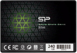 Твердотельный накопитель 240 GB Silicon Power S56 SP240GBSS3S56B25, SATA 6Gb/s