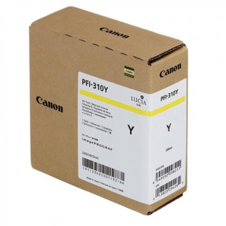 Картридж Canon PFI-310Y Desk jet yellow №310 330 ml 2362C001