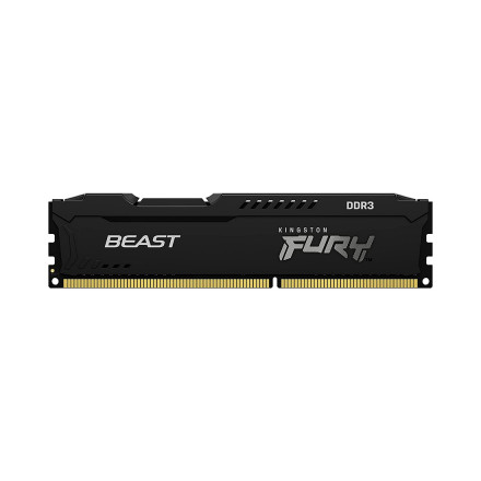 Модуль памяти Kingston Fury Beast Black KF316C10BB/8 DDR3 8GB 1600MHz