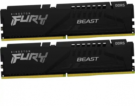 Оперативная память Kingston Fury Beast KF568C34BBK2-32 DIMM DDR5, 32GB (2 x 16GB), 6800MHz