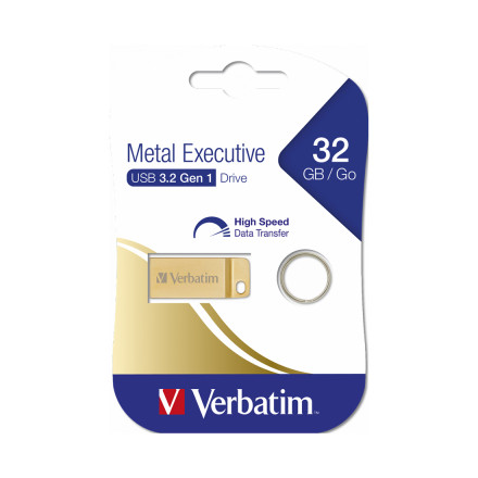 USB-накопитель Verbatim 99105 32GB USB 3.2 Золотистый