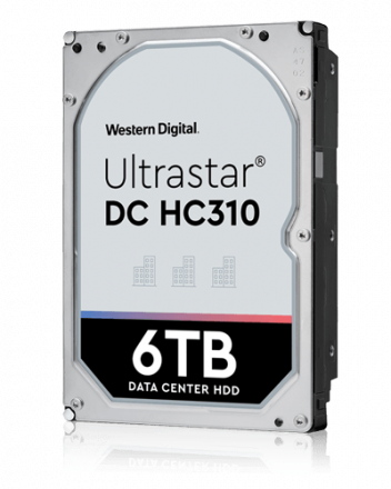 Жесткий диск HDD Western Digital Ultrastar DC HC310 6ТБ HUS726T6TALE6L4 (0B36039)