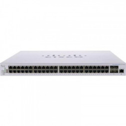 Коммутатор Cisco CBS350 Managed 48-port GE, PoE, 4x1G SFP CBS350-48P-4G-EU