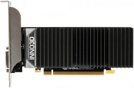Видеокарта Inno3D GeForce GT 1030 2GB GDDR5 LP, 2G GDDR5 64bit DVI HDMI N1030-1SDV-E5BL