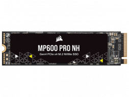 Твердотельный накопитель SSD M.2 4 TB Corsair MP600 PRO NH, CSSD-F4000GBMP600PNH, PCIe 4.0 x4, NVMe