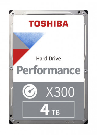 Жесткий диск HDD 4Tb TOSHIBA X300 SATA 6Gb/s 7200rpm 256Mb 3.5&quot; HDWR440UZSVA