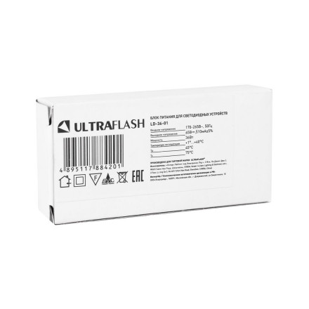 Блок питания Ultraflash LD-36-01 (13552) (для LED панелей LTL-6060-10/11)
