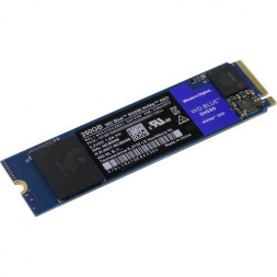Твердотельный накопитель 250GB SSD WD Серия 	Blue SN550 NVMe 3D NAND M.2 2280 PCIe R2400Mb/s W950MB/