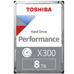 Жесткий диск HDD 8Tb TOSHIBA X300 SATA 6Gb/s 7200rpm 256Mb 3.5&quot; HDWR480UZSVA