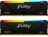 Оперативная память Kingston FURY Beast Black RGB KF426C16BB2AK2/16 DIMM DDR4, 16GB (2 x 8GB), 2666MH