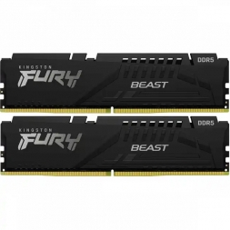 Оперативная память Kingston Fury Beast KF560C30BBK2-64 DIMM DDR5, 64GB (2 x 32GB), 6000 MHz