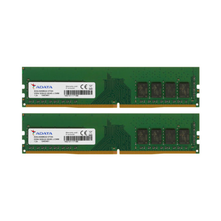 DIMM DDR4 16 GB kit &lt;3200MHz&gt; ADATA, AD4U32008G22-DTGN, (2x8GB), CL22