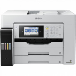 МФУ струйное цветное Epson L15180 C11CH71408, А3+, до 32 стр/мин, ADF, WIFI, LAN, Duplex, Fax