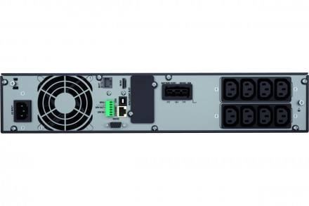 ИБП Ippon Innova RT II 2000 On-Line 2000VA, 2000Вт, чист. синусоида, 8xC13, USB/RS232 , бат., LCD, 2U 1398362