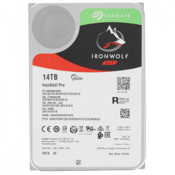 Жесткий диск HDD Seagate Ironwolf Pro 14Tb 7200rpm ST14000NE0008
