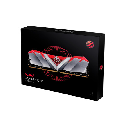 DIMM DDR4 16 GB kit &lt;3600MHz&gt; ADATA XPG GAMMIX DR30 RGB, AX4U36008G18I-DR30, (2x8GB), CL18