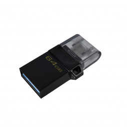 USB-накопитель Kingston DTDUO3G2/64GB 64GB Чёрный