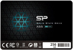 Твердотельный накопитель SSD SATA 256 GB Silicon Power A55, SP256GBSS3A55S25, SATA 6Gb/s