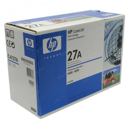 Картридж HP C4127A Black for LaserJet 4000/4050/N/T/TN