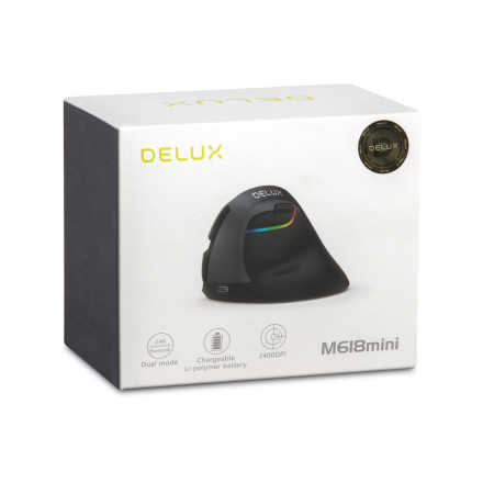 Компьютерная мышь Delux DLM-618OGB