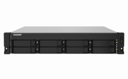 Сетевое оборудование QNAP TS-832PXU-4G Сетевой RAID-накопитель, 8 отсеков 3,5&quot;/2,5&quot;, 2 порта 10 GbE SFP+, 2 порта 2,5 GbE, стоечное исполнение, 1 блок