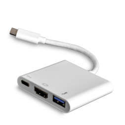 Многопортовый цифровой AV-адаптер USB-C 3.1 SHIP US217-B