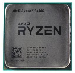 Процессор AMD Ryzen 5 3400G, AM4, YD3400C5M4MFH