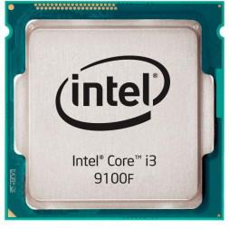 CPU Intel Core i3 9100F 3,6GHz (4,2GHz) 6Mb 4/4 Core Coffe Lake 65W FCLGA1151 Tray