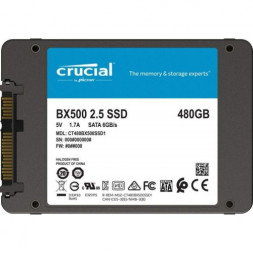 SSD Накопитель 480GB Crucial BX500 SATA3, CT480BX500SSD1