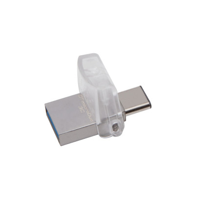 USB-накопитель Kingston DTDUO3C/64GB 64GB Серебристый