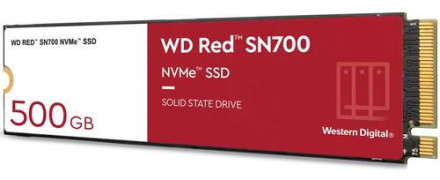Твердотельный накопитель для NAS 500GB SSD WD RED SA500 3D NAND SATA3 R560Mb/s, W530MB/s WDS500G1R0C