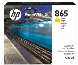 Картридж HP/PageWide XL/Desk jet/№865/yellow/500 ml 3ED84A
