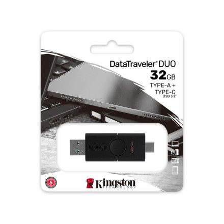 USB-накопитель Kingston DTDE/32GB 32GB Чёрный