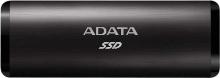 Внешний SSD 256Gb ADATA USB3.2 ASE760-256GU32G2-CBKЦвет: Черный