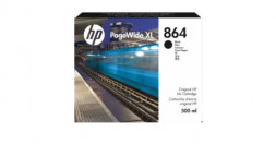 Картридж HP/PageWide XL/lnk solid/№864/black/500 ml 3ED86A