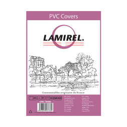 Обложки Lamirel Transparent A4 LA-78684, PVC, дымчатые, 200мкм, 100шт