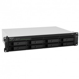 Сетевой NAS сервер Synology RS1221RP+  8xHDD 2U NAS-сервер All-in-1 2 БП