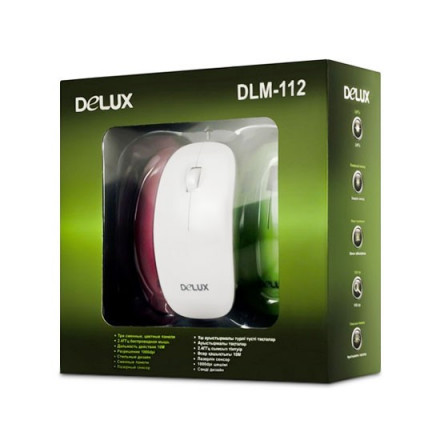 Компьютерная мышь Delux DLM-112LGC