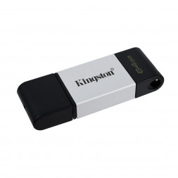 USB-накопитель Kingston DT80/64GB 64GB Серебристый