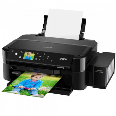 Принтер струйный Epson L810, A4, 5760x1440dpi, USB, C11CE32402