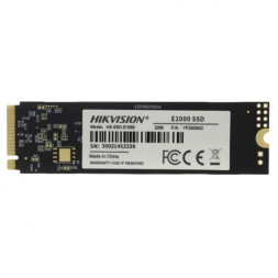 Твердотельный накопитель SSD M.2 128 GB Hikvision, HS-SSD-E1000/128G, PCIe 3.0 x4, NVMe 1.3