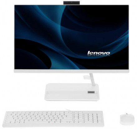 Моноблок Lenovo AIO3 23,8&#039;FHD/Ryzen 5-5500U/8Gb/512Gb SSD/Dos/White F0G100C1RK