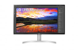 Монитор LCD 31.5'' [16:9] 3840x2160(UHD 4K) IPS, nonGLARE, 350cd/m2, H178°/V178°, 1000:1, 1.07B, 5ms, 2xHDMI, DP, Height adj, Tilt, Speakers, 2Y, Whit