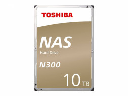 Жесткий диск для систем NAS HDD 10Tb TOSHIBA N300 7200rpm 256Mb SATA3 3,5&quot; MTBF HDWG11AEZSTA