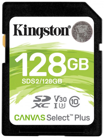 Карта памяти Kingston SDS2/128GB SD 128GB