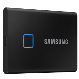Внешний SSD500Gb SamsungT7 Touch USB 3.2 Gen.2 (10 Гбит/c) Аппаратное AES 256-битное шифрование, Сенсорная защита доступа по отпечатку пальца, Цве