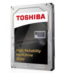Жесткий диск HDD TOSHIBA N300 High-Reliability Hard Drive 6TB HDWN160UZSVA/HDEXS10ZNA51F