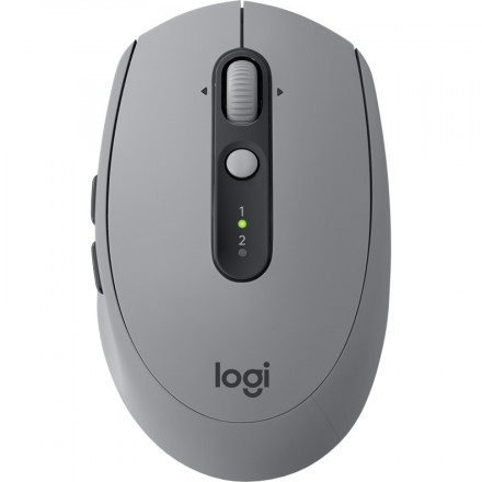 Мышь Logitech беспроводная M590 Multi-Device Silent, серая (MID GREY TONAL) 910-005198
